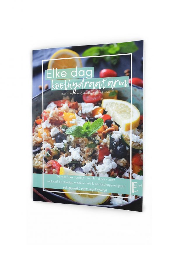 Cover kookboek Elke dag Koolhydraatarm